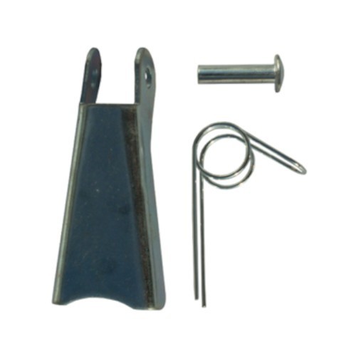 Safety latch for hook DIN 689