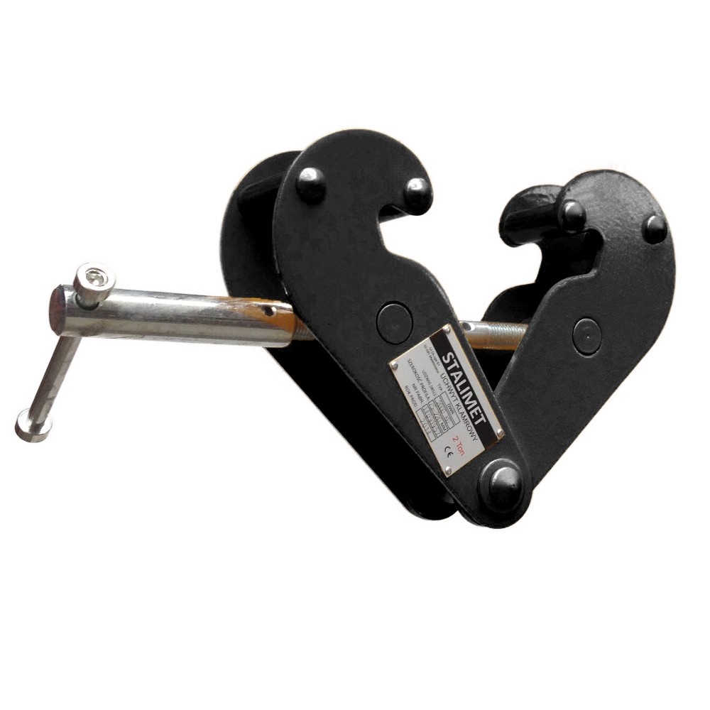 Uchwyt klamrowy do belek dwuteowych DWR BLACK