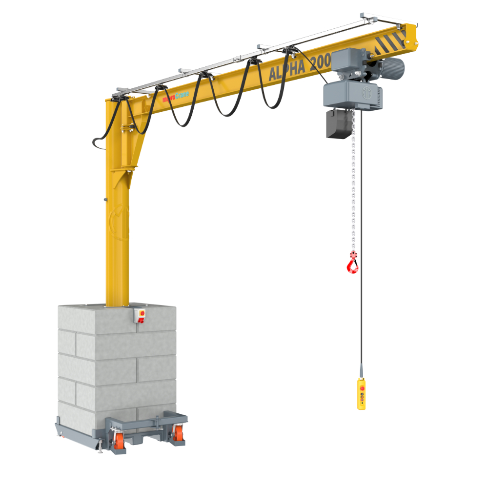 Żuraw przestawny Alpha 200